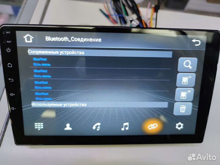 Магнитола с большим экраном 10 дюймов