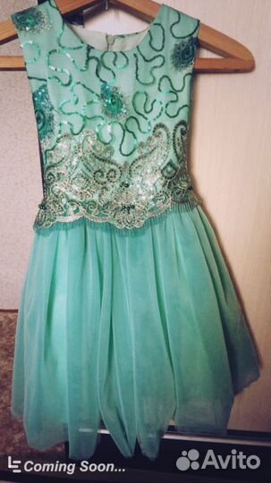 Платье для девочки 5-6 лет