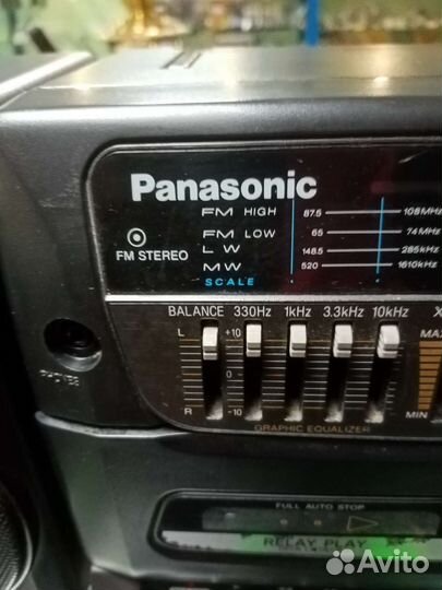 Магнитофон двух касетный Panasonic RX-ct820