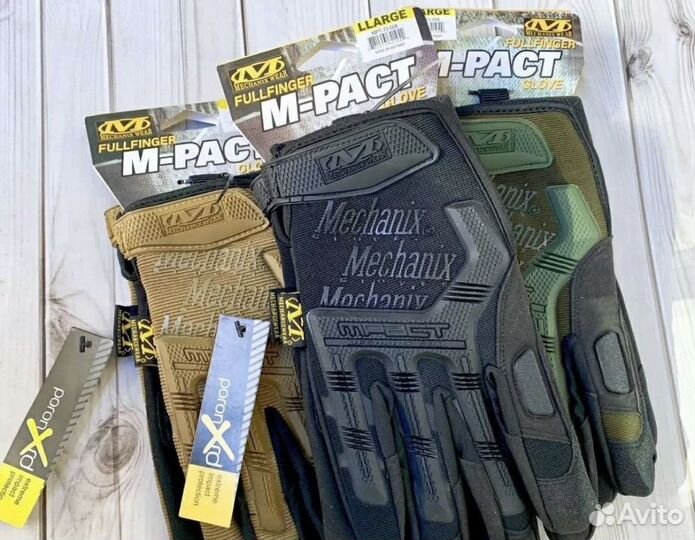 Перчатки тактические механик