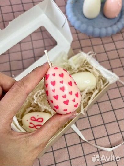 Подарочный набор свечей к Пасхе