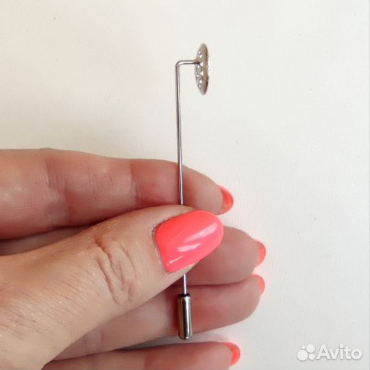 Основа для броши, иглы-булавки с сеткой