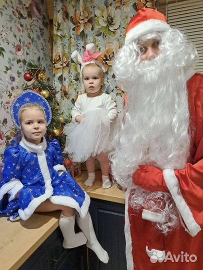 Детское белое платье 86 размер