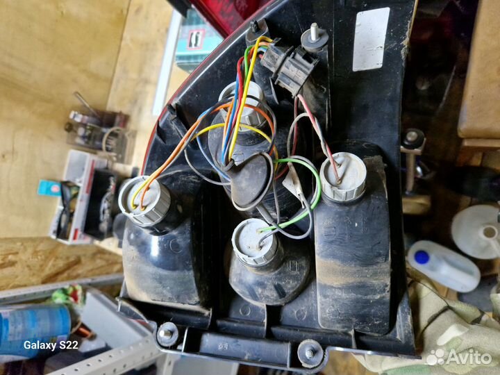 Задние фары приора