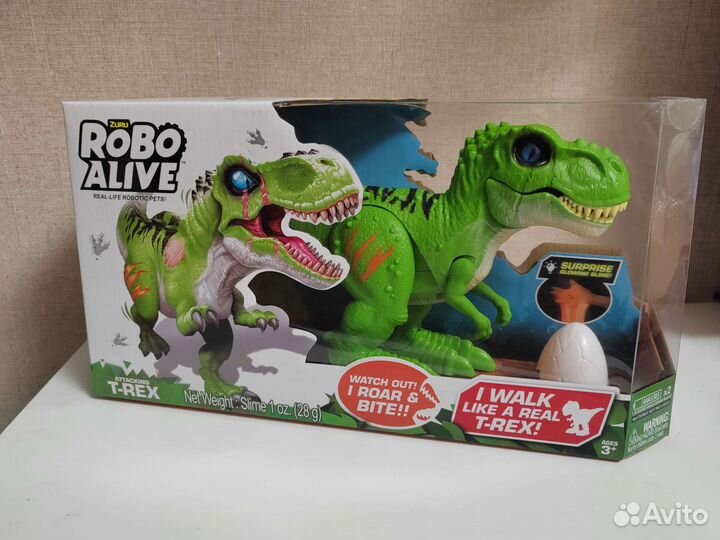 Робо-Динозавр игрушка zuru robo