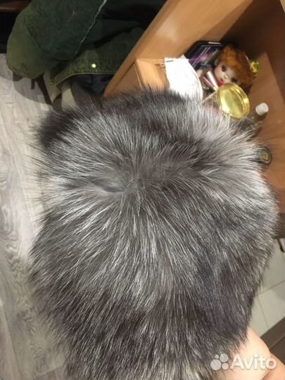 Шапка из чернобурки