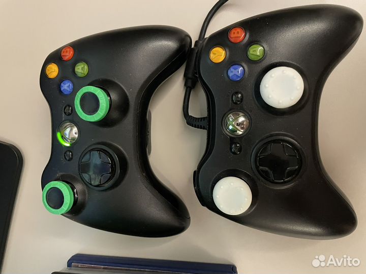 Xbox 360 + 2 геймпада 36игр