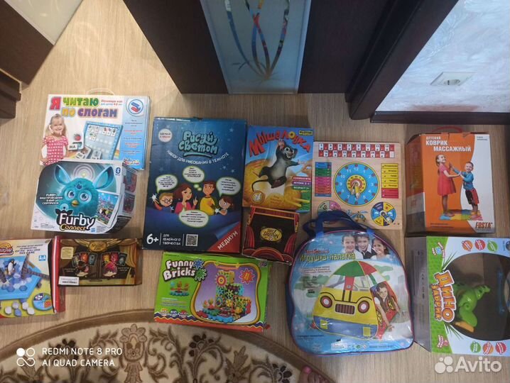Развивающие игрушки от 3 лет пакетом