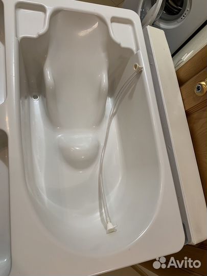 Ванночка для купания с горкой