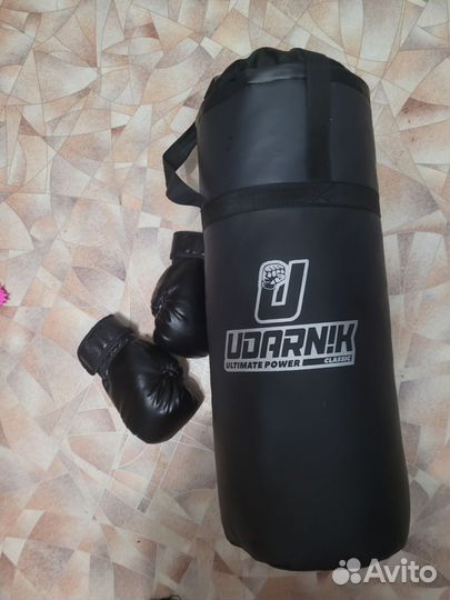 Боксерская груша детская + перчатки