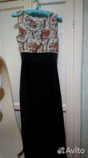 Платье длинное