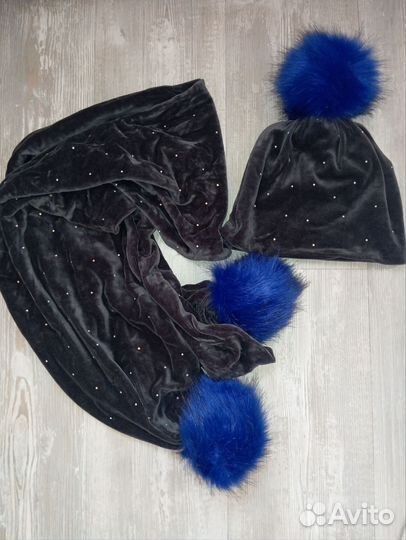 Набор шапка и шарф