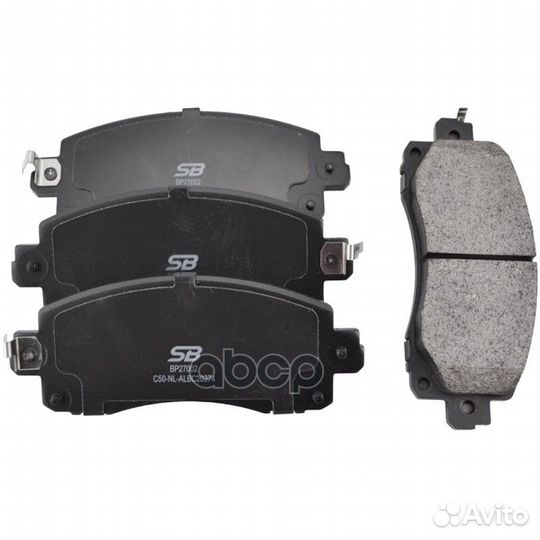 Колодки дисковые subaru Impreza 1.6 16- BP27002