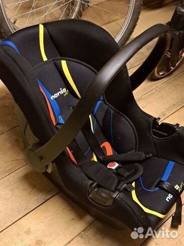 Детское автокресло люлька nania для новорожденных