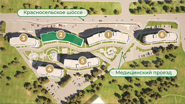 2-к. квартира, 51,5 м², 7/8 эт.