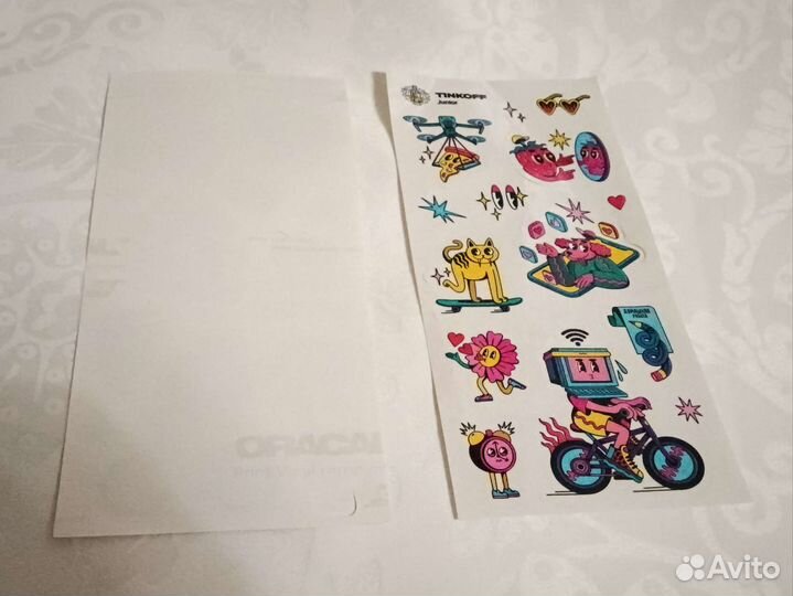 Стикеры Тинькофф Джуниор