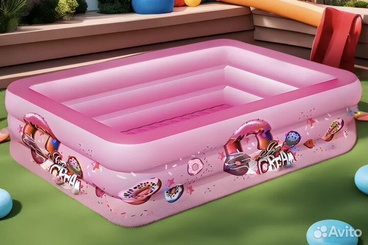 Детский надувной бассейн