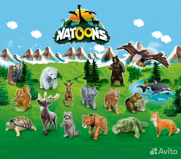 Киндер сюрприз Натунс 2021 г. (12 шт.)