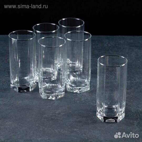 Набор стаканов для пива Tango, 440 мл, 6 шт