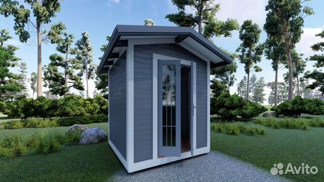 Домик для инструментов - хозблок для дачи