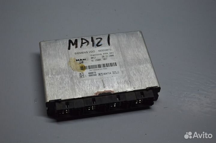 Блок управления, FFR MAN TGA 18.480 (01.00)