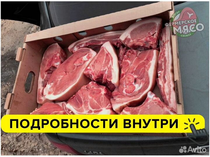 Мясо свинина