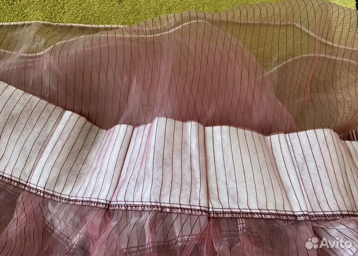 Тюль новый из органзы 4,10*2,78