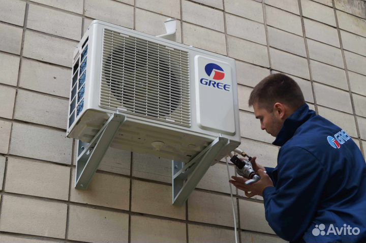 Установка и монтаж кондиционеров, закладка трасс