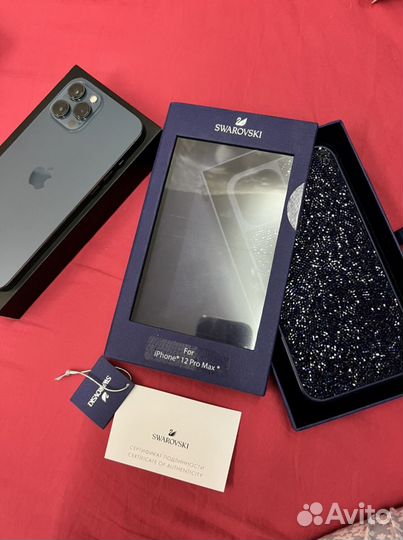 Чехол на iPhone 12 pro max Swarovski оригинал