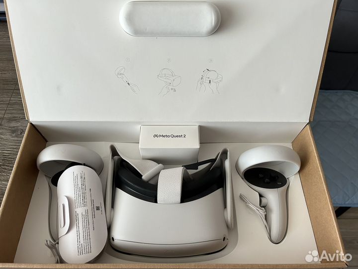 Oculus quest 2 128gb+1000 игр