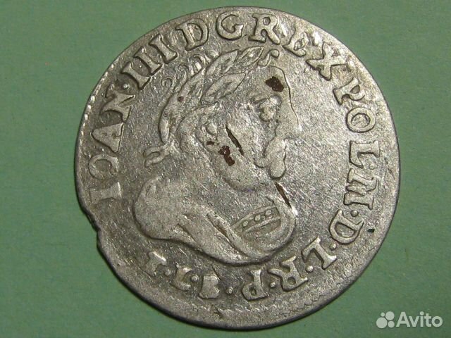 Монеты 6 грошей Польша Серебро Оригинал