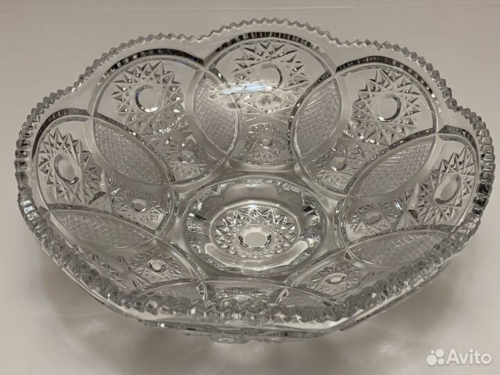 Ваза хрустальная СССР