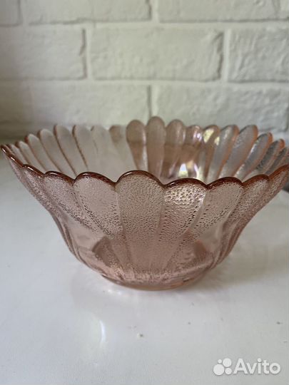 Салатники цветное стекло СССР