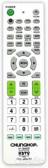 Пульт ду универсальный обучаемый Chunghop H-1880E