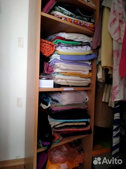 Ткани Италия Франц Герм шерсть смес шелк много