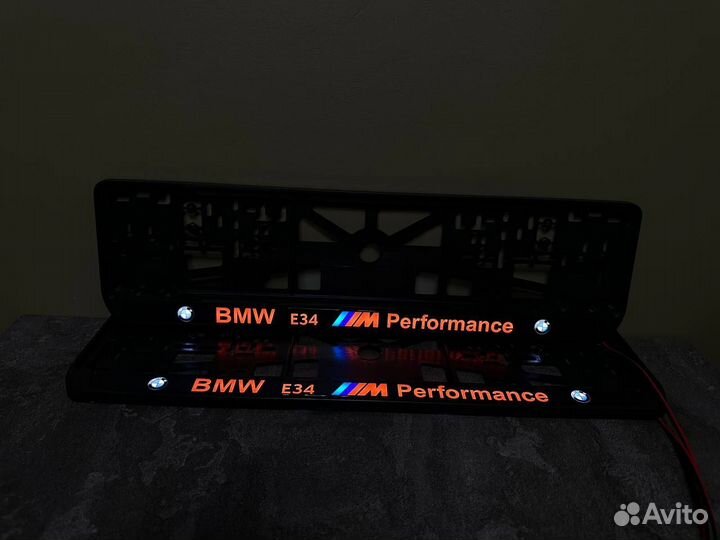 Номерные рамки с подсветкой ваш дизайн