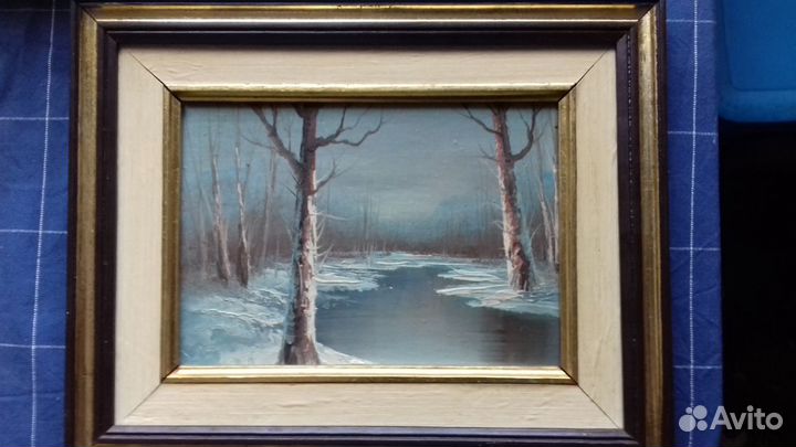 Картины из германии масло (цена за две )