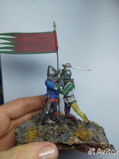 Оловянные миниатюры, 3 фигуры