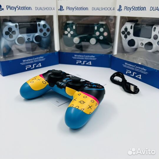 Джойстик ps4 FIFA Принт