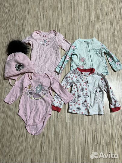 Вещи пакетом детские 74-80