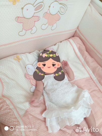 Бортики в детскую кроватку Lappetti