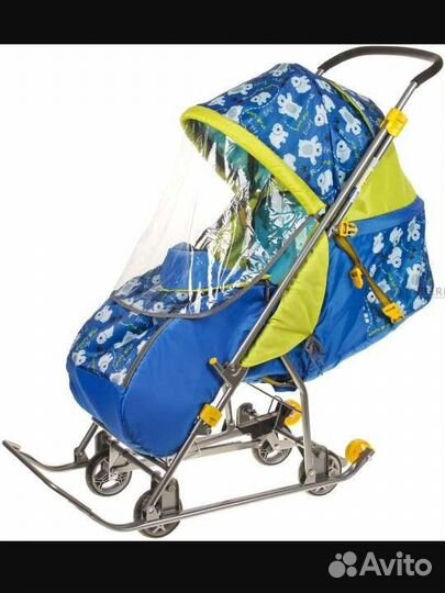 Коляска санки«Умка 3-1/2»