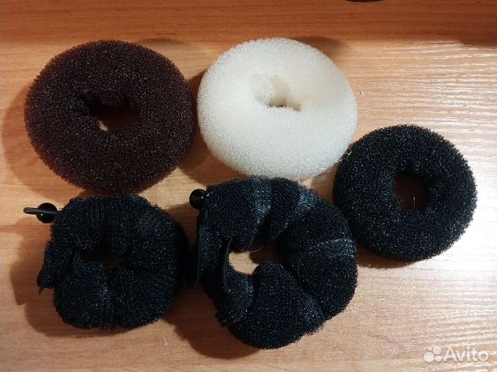 Валик бублик для волос пакетом