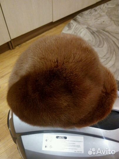 Шапка из меха норки