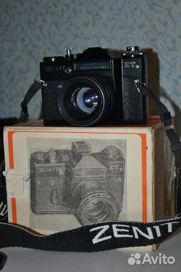 Фотоаппарат Зенит ет в коробке,№9213382