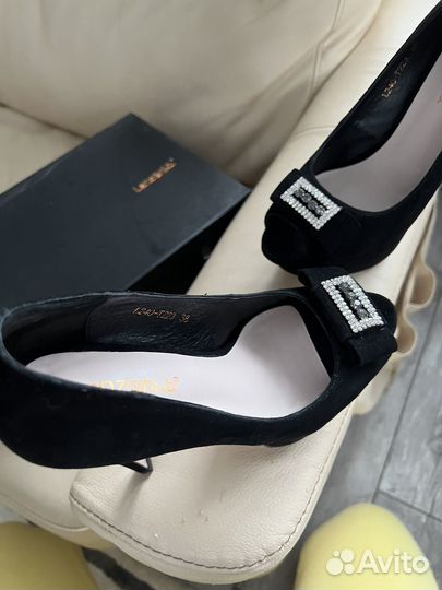 Туфли женские 38 размер zara/lime