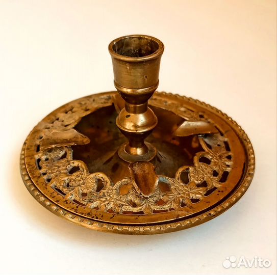 Пепельница СССР латунь Индия