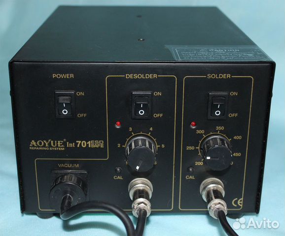 Паяльная станция aoyue 701 паяльник+экстрактор