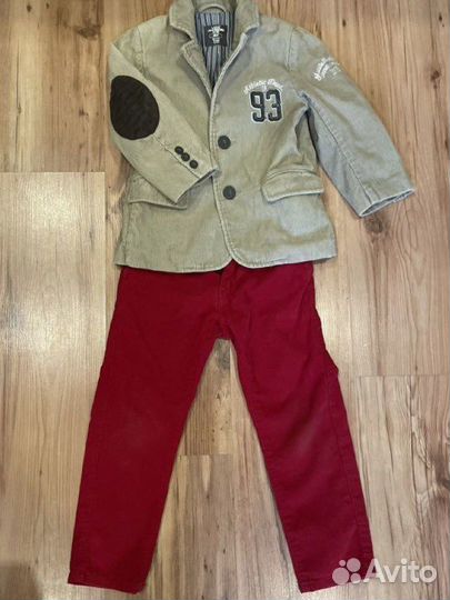 Пиджак для мальчика рост 98