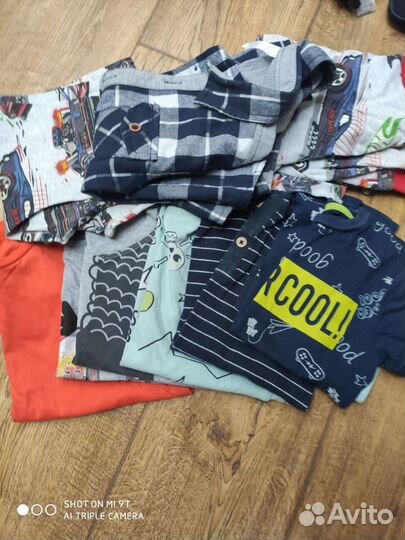 Детские вещи и обувь для мальчика